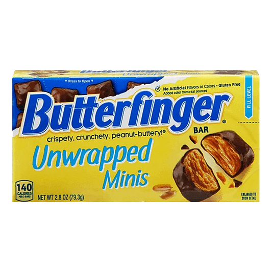 Butterfinger unwrapped mini's